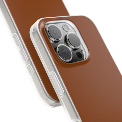 Saddle Brown iPhone 16 - Flexi Phone Case