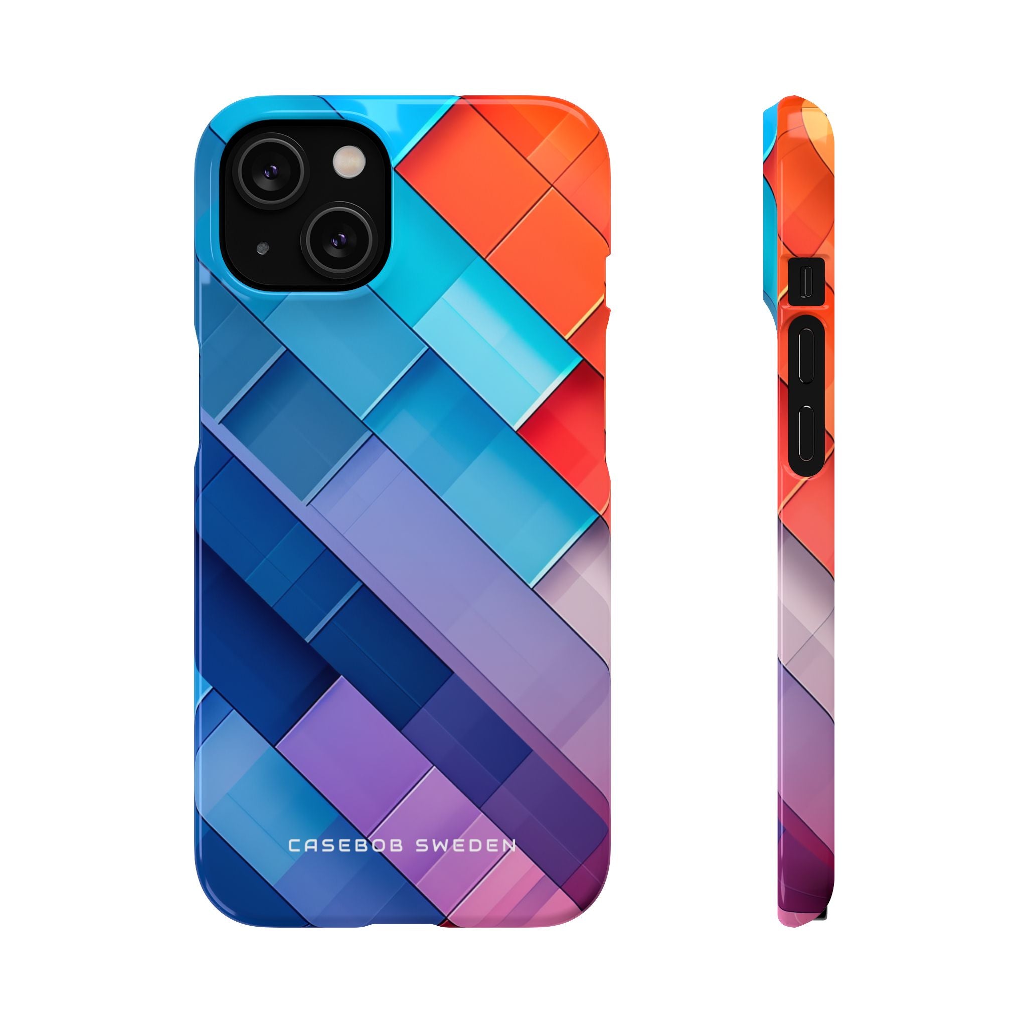 Vibrant GeoFlow iPhone 14 - Slim Phone Case