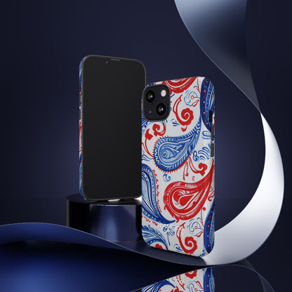 Vibrant Paisley Swirls iPhone 13 - Tough