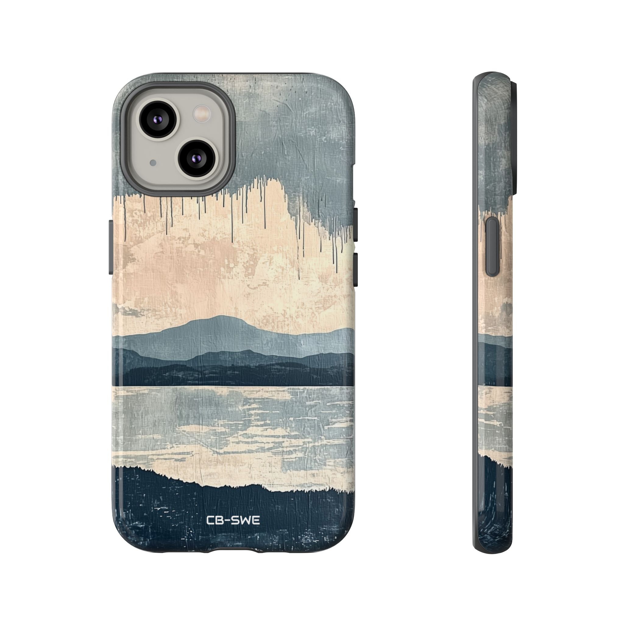 Water Mirrors Mountains - iPhone Case