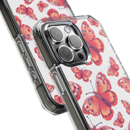 Vibrant Butterfly Dance iPhone Case - Impact