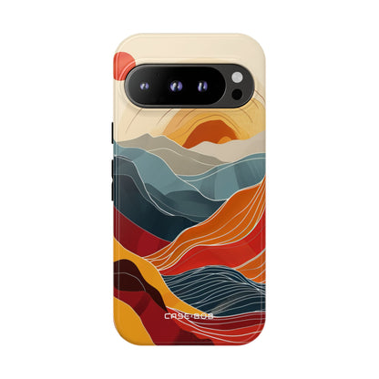 Sunlit Ridges Google Pixel 9 Pro Case - Tough