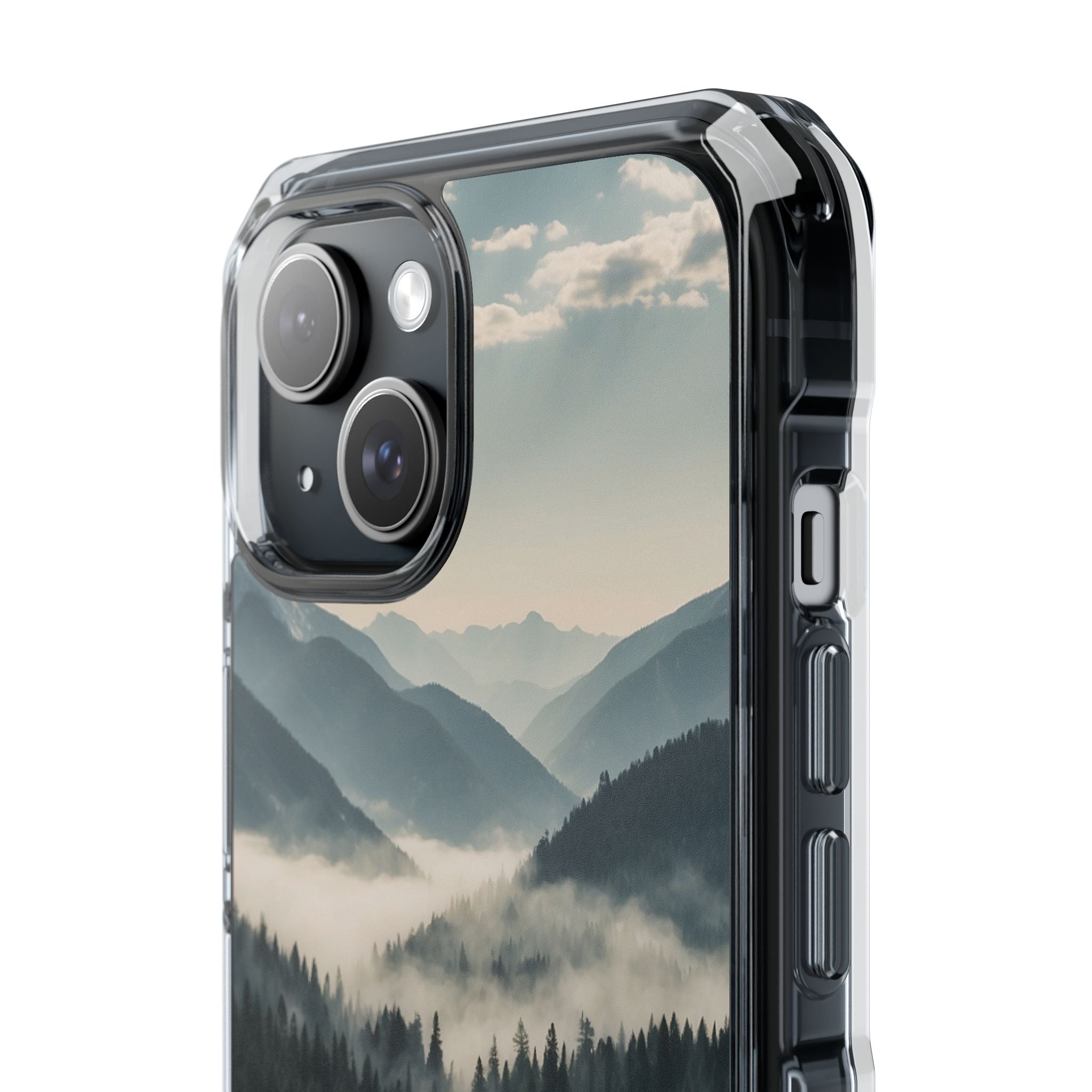 Misty Forest Embrace iPhone Case - Impact
