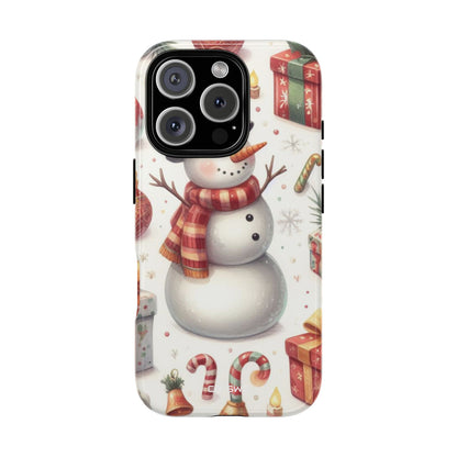 Snowman Welcomes Joy - iPhone Case