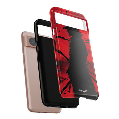Red Samurai Shadow - Google Pixel Case