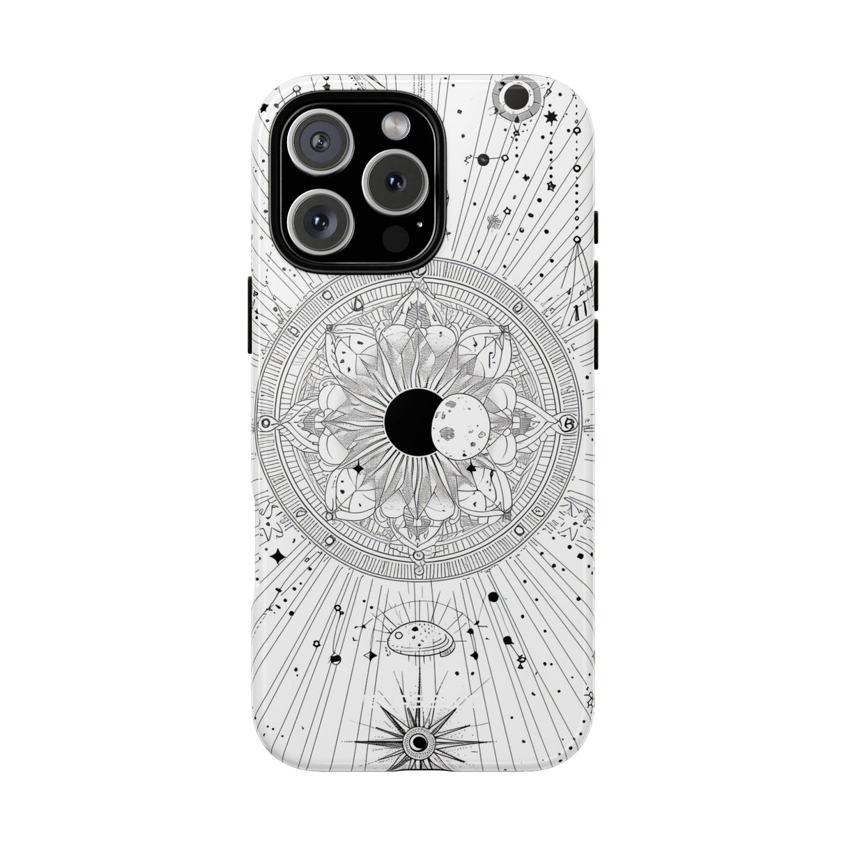 Himmlisches Mandala: Kosmische Feinheiten - für iPhone 16