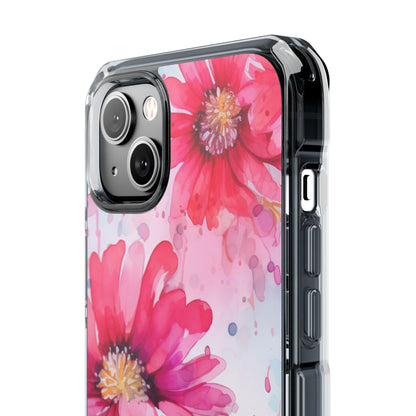 Vibrant Floral Dance iPhone Case - Impact