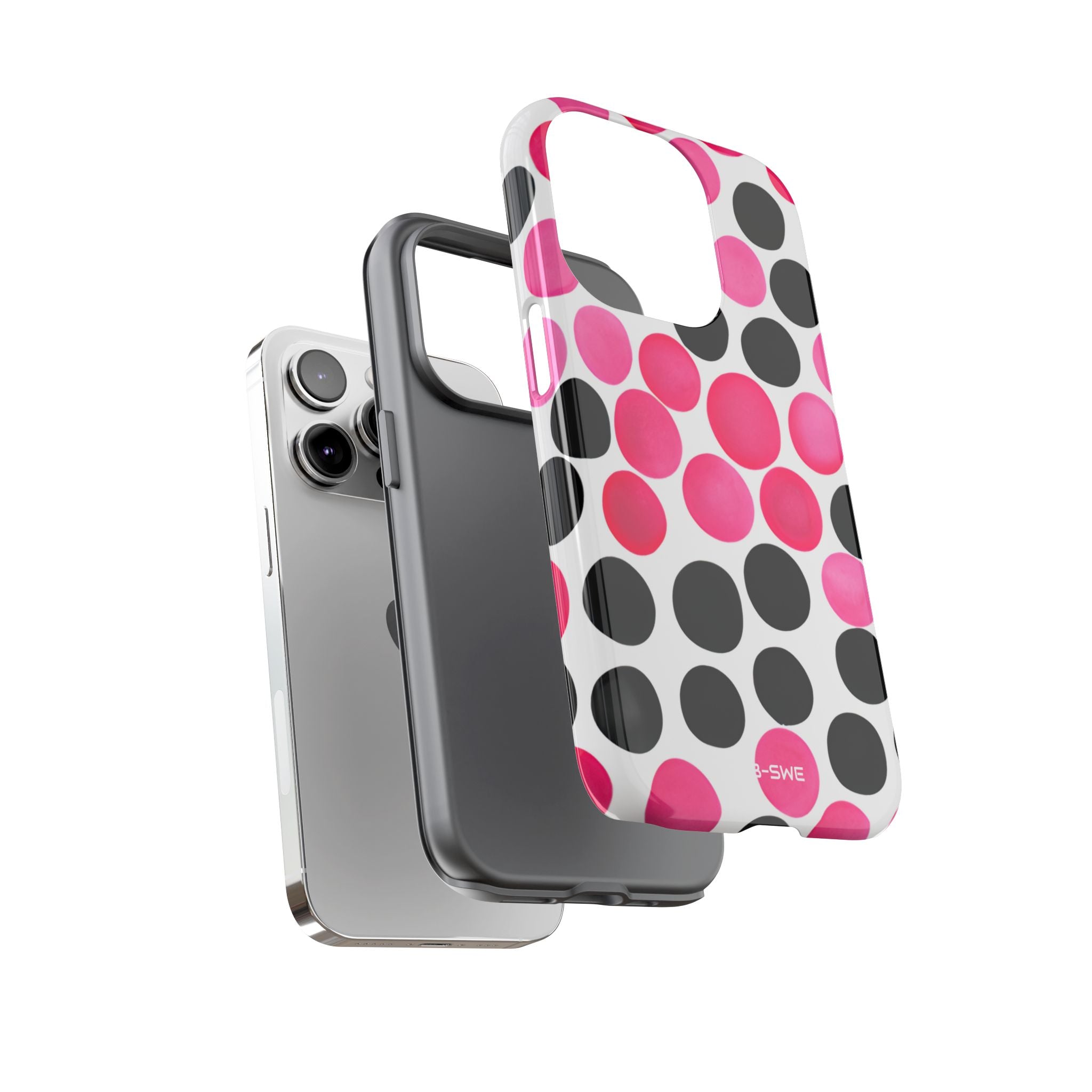 Pulsing Circles Illusion - iPhone Case