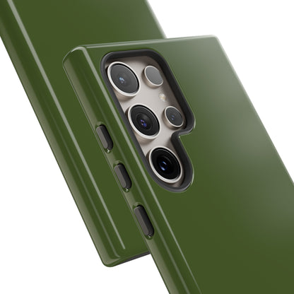 Dark Green Moss - Protective Phone Case