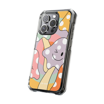 Playful Mushroom Friends iPhone Case - Impact