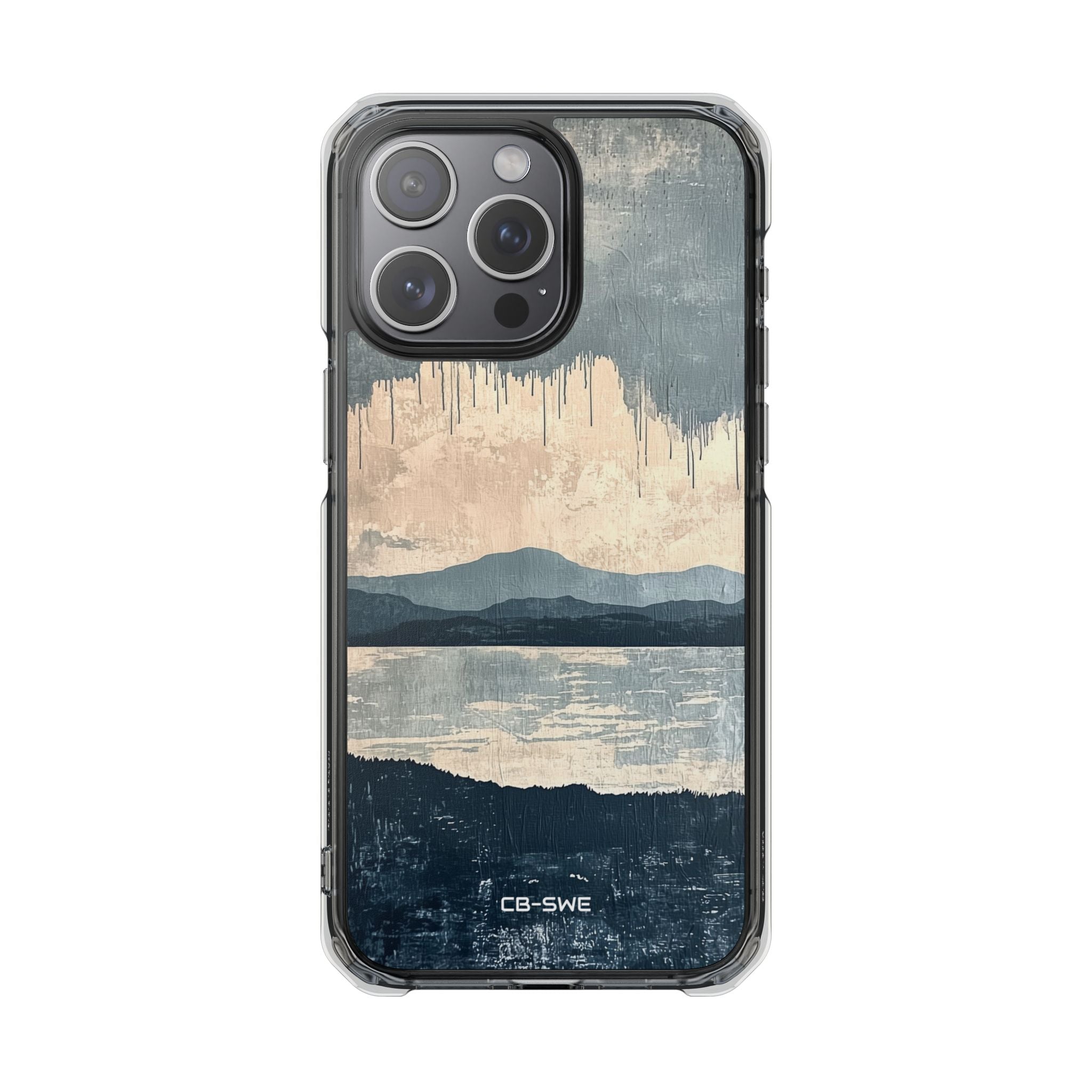 Water Mirrors Mountains iPhone Case - Impact