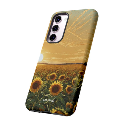 Sunflowers Embrace Sunset - Samsung Case