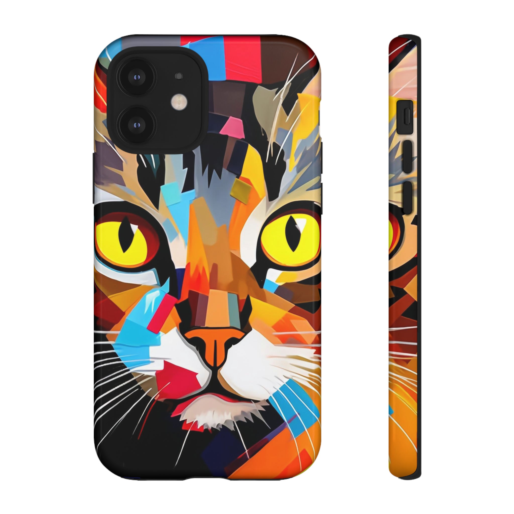 Abstract Kitty Palette Samsung Case (Protective)