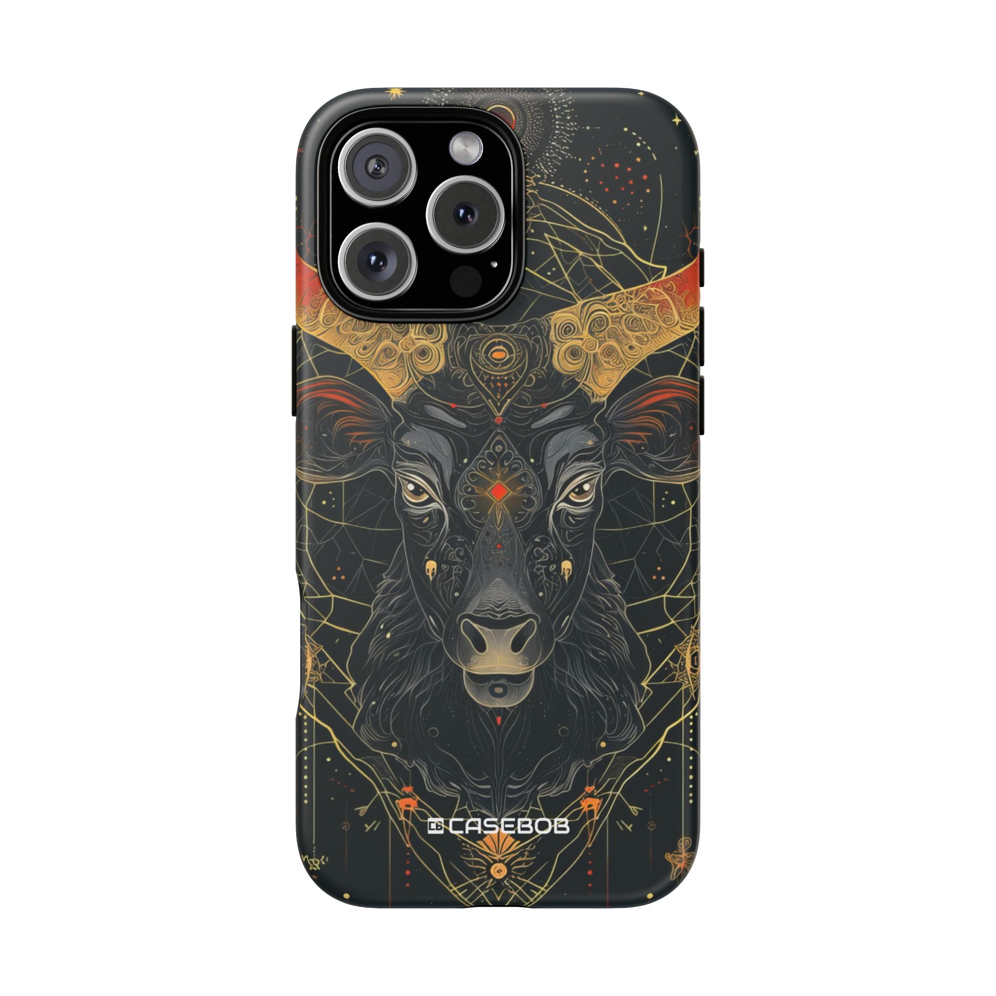 Mystical Bull: Cosmic Geometry - for iPhone 16