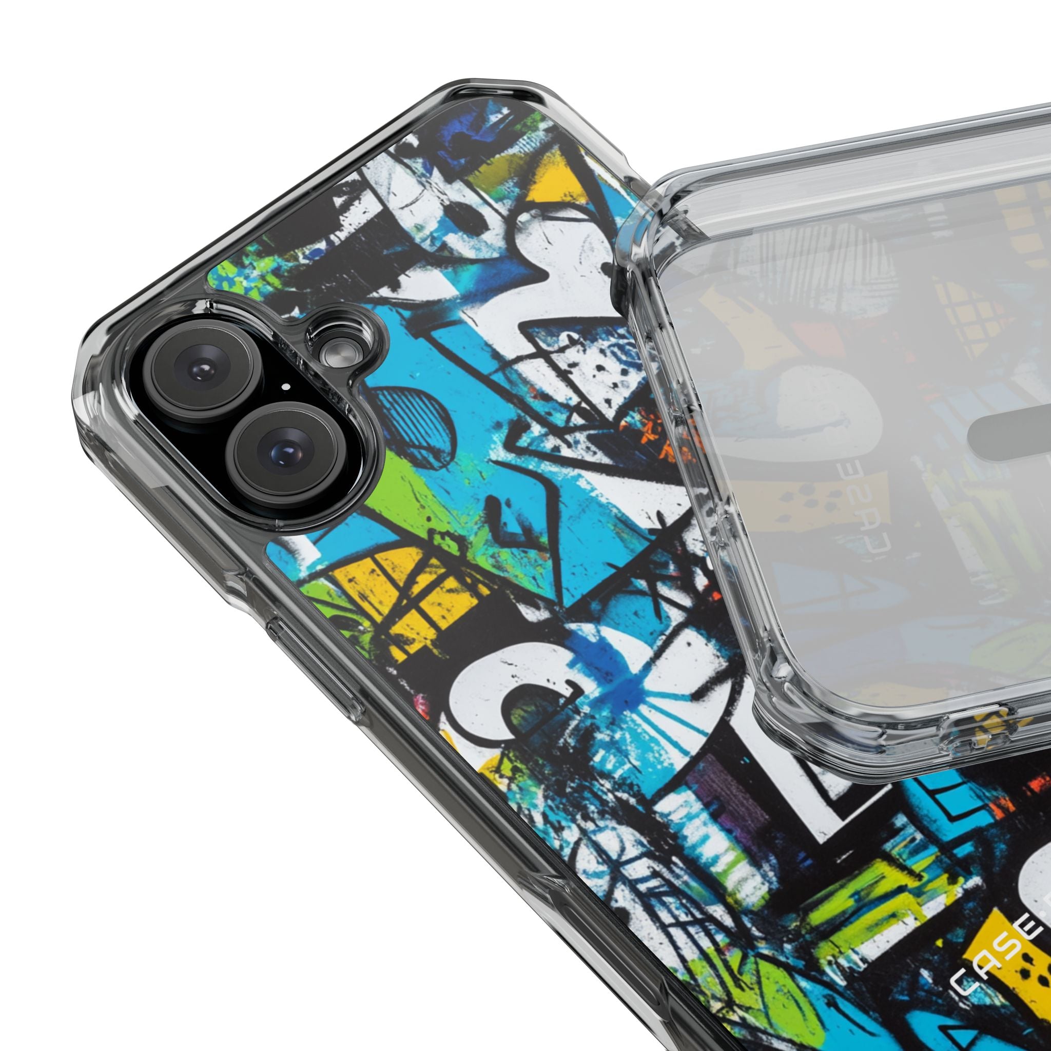 White Ripple Drift iPhone 16 Plus Case - Impact