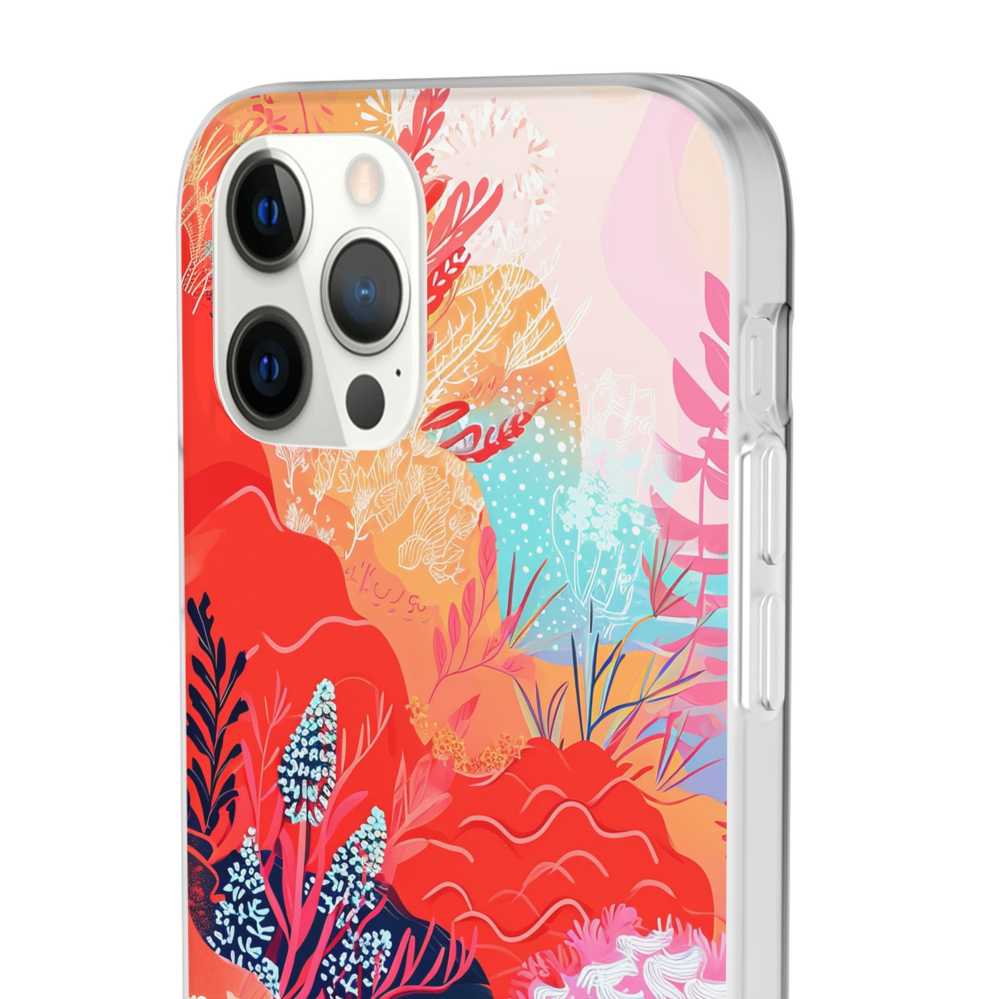 Living Coral  | Phone Case for iPhone (Flexible Case)