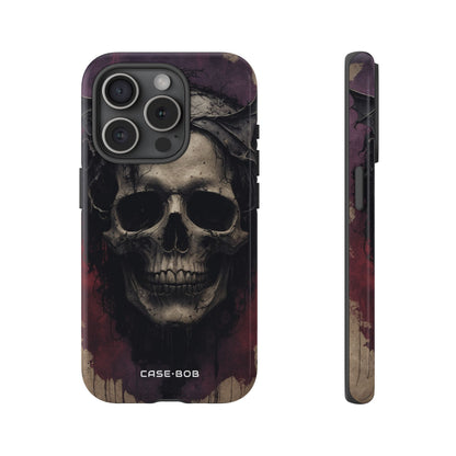 Skull Crown iPhone 15 Pro Case - Tough