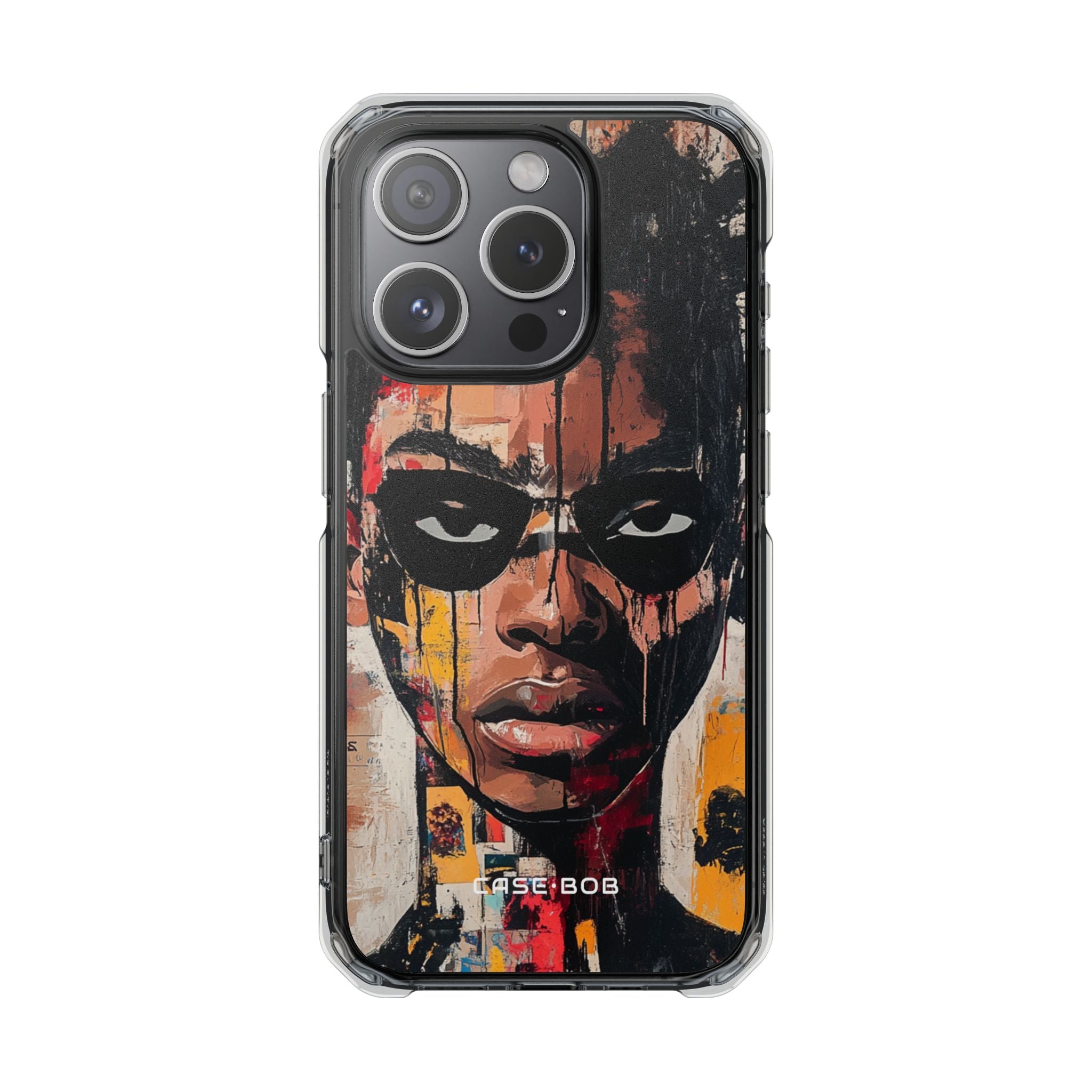 Masked Portrait Drips iPhone 15 Pro Case - Impact