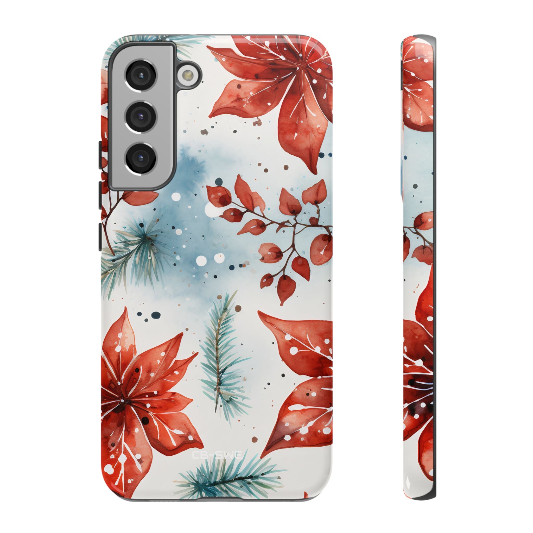 Poinsettias Bloom Bright - Samsung Case