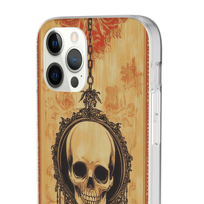 Gothic Skull Elegance iPhone 12 - Flexi Phone Case