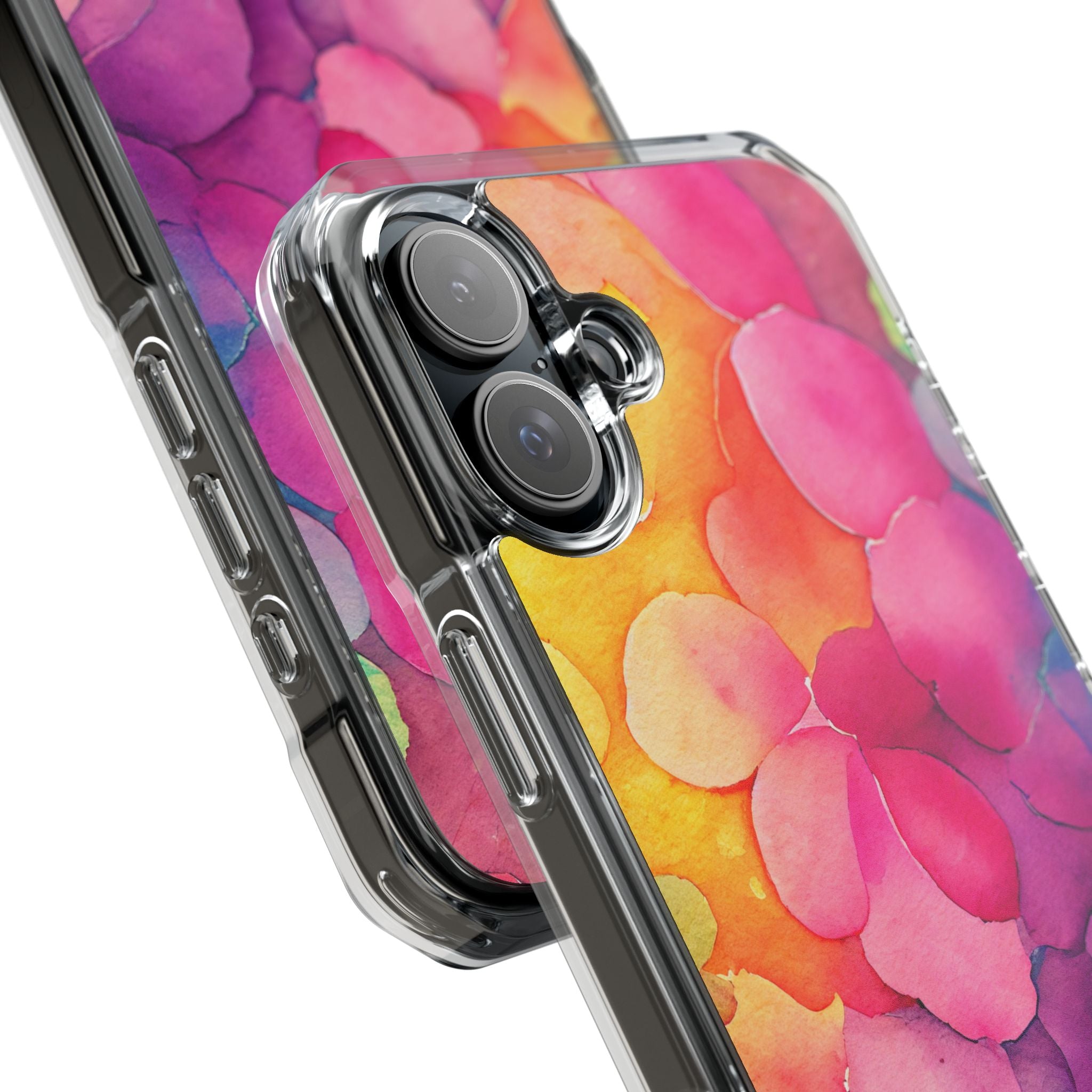 Vibrant Petal Fusion iPhone Case - Impact