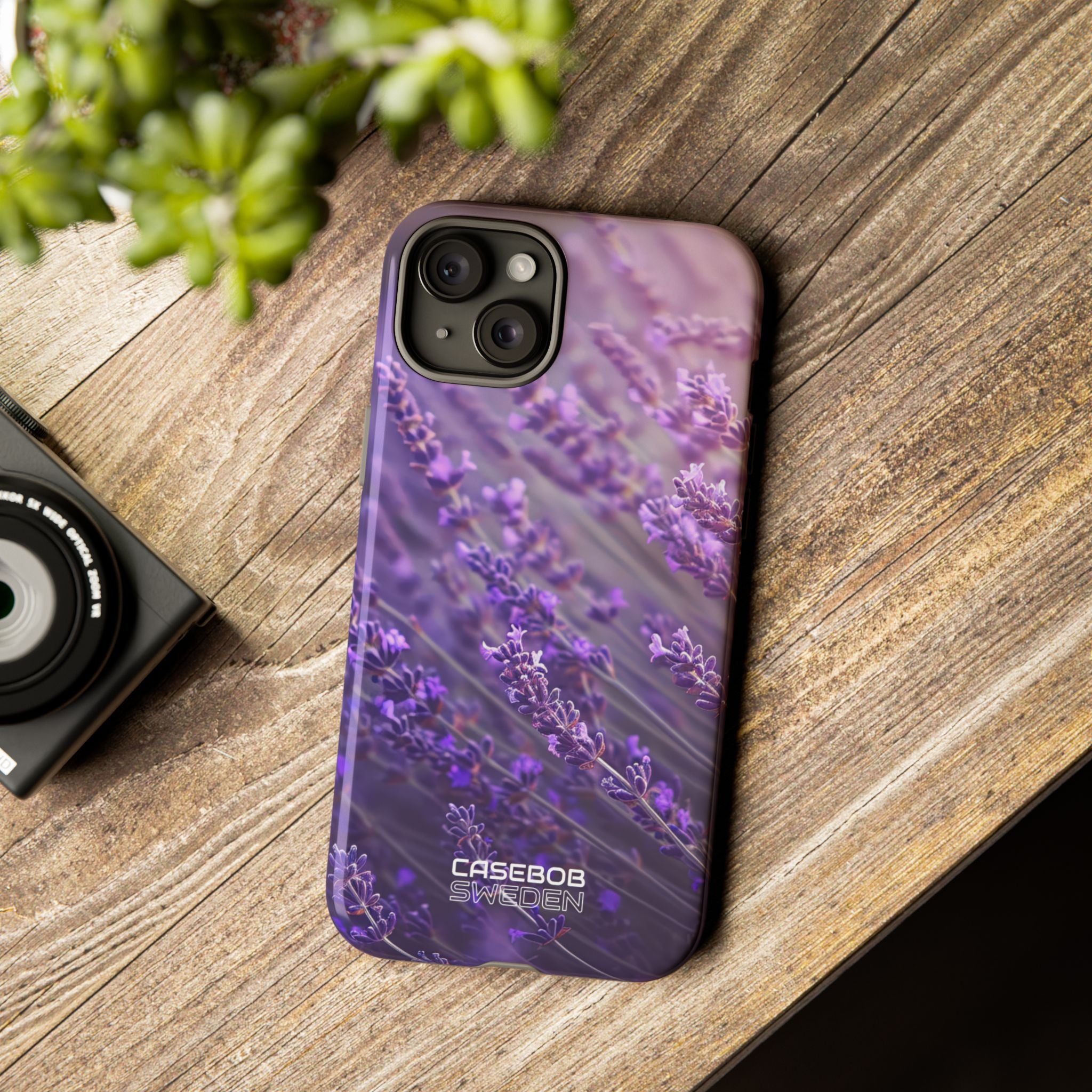 Lavendel Droomlandschap iPhone 15 - Tough