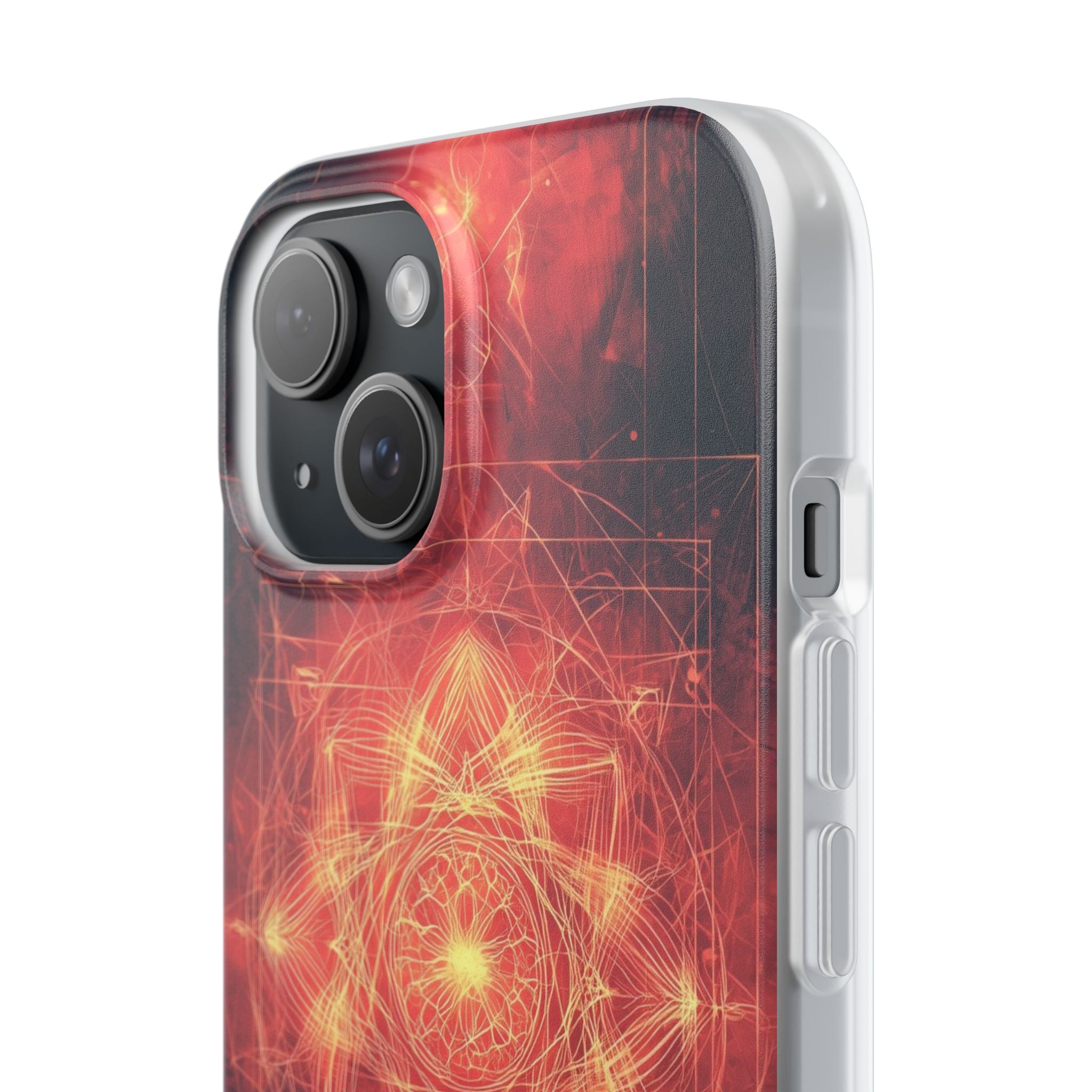 Radiant Mandala iPhone 15 Case - Soft