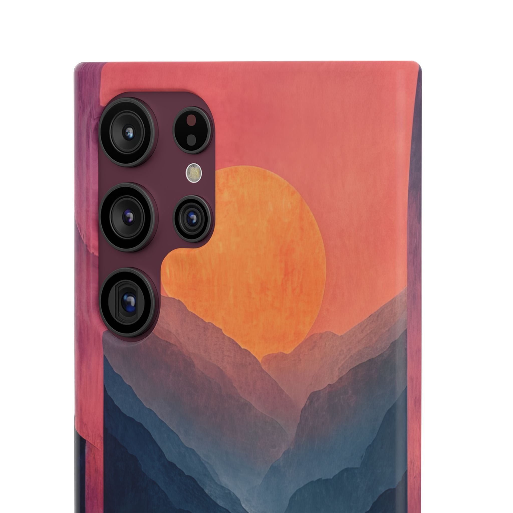 Surreal Sunset Landscape - Slim Samsung S22 Phone Case