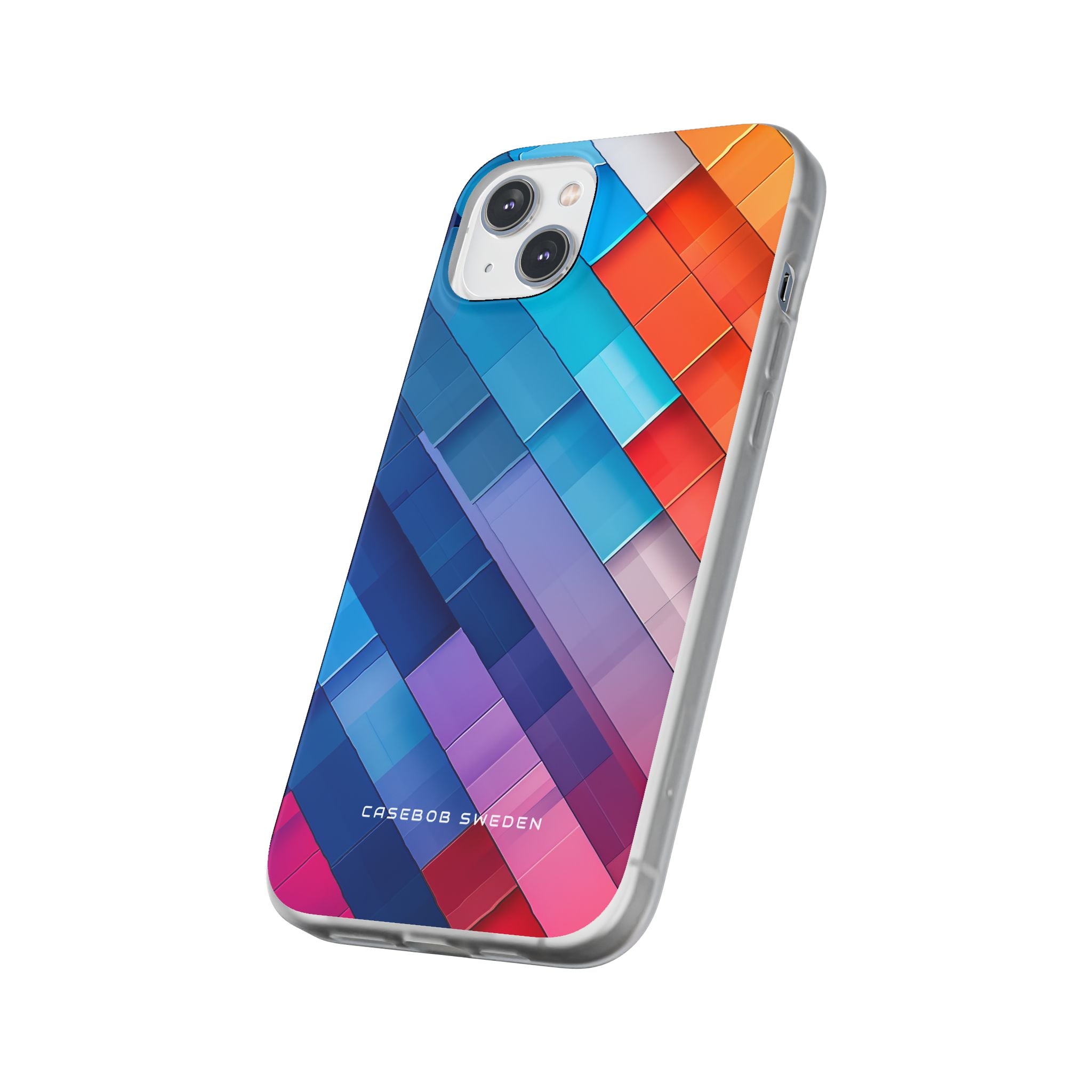 Vibrant GeoFlow iPhone 14 - Flexi Phone Case