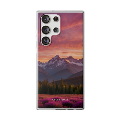 Snowcap Bloom Samsung S23 Ultra Case - Soft