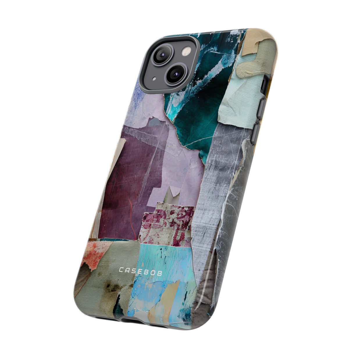 Textured Fabric Fusion - Protective Phone Case