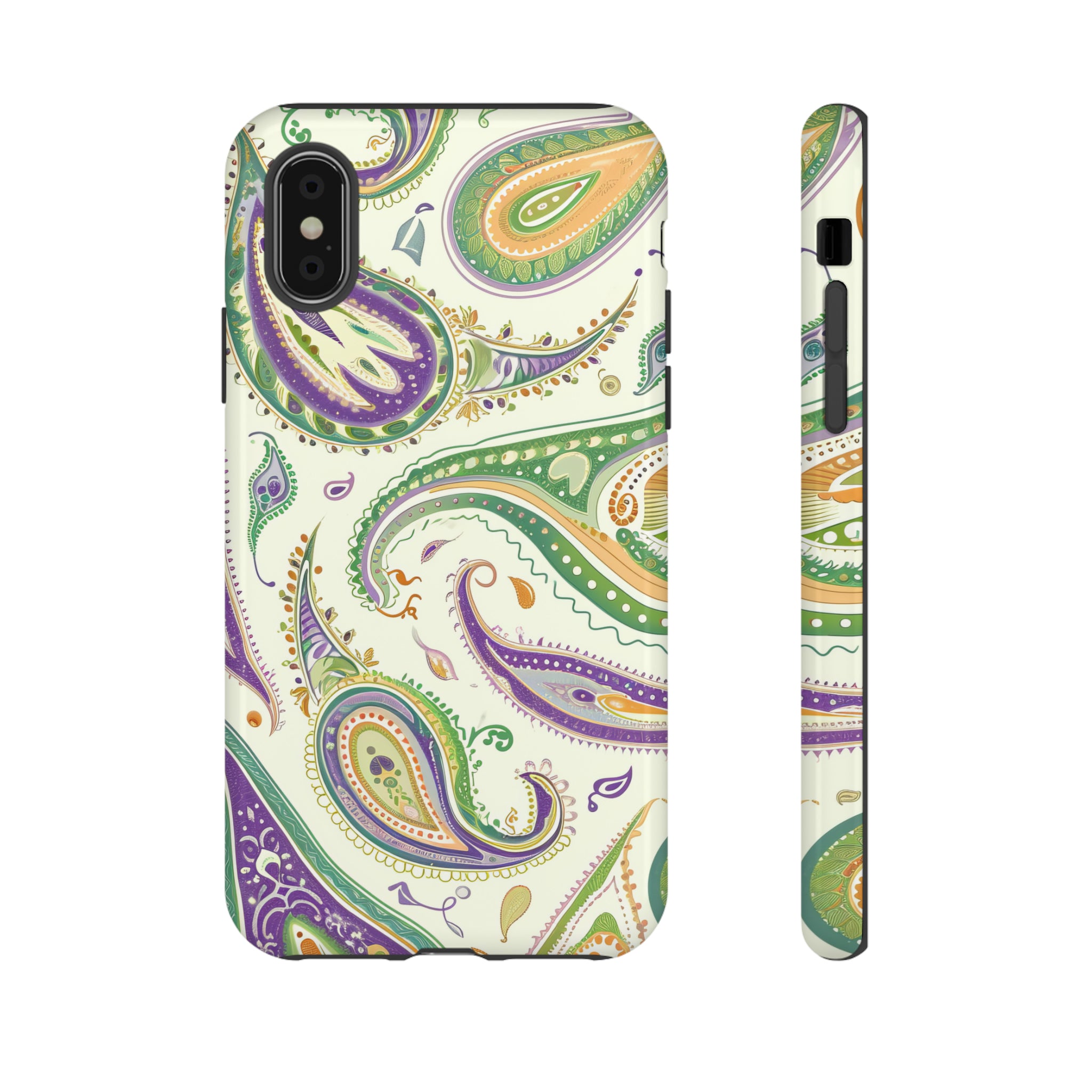 Paisley Pastel Elegance - Protective Phone Case