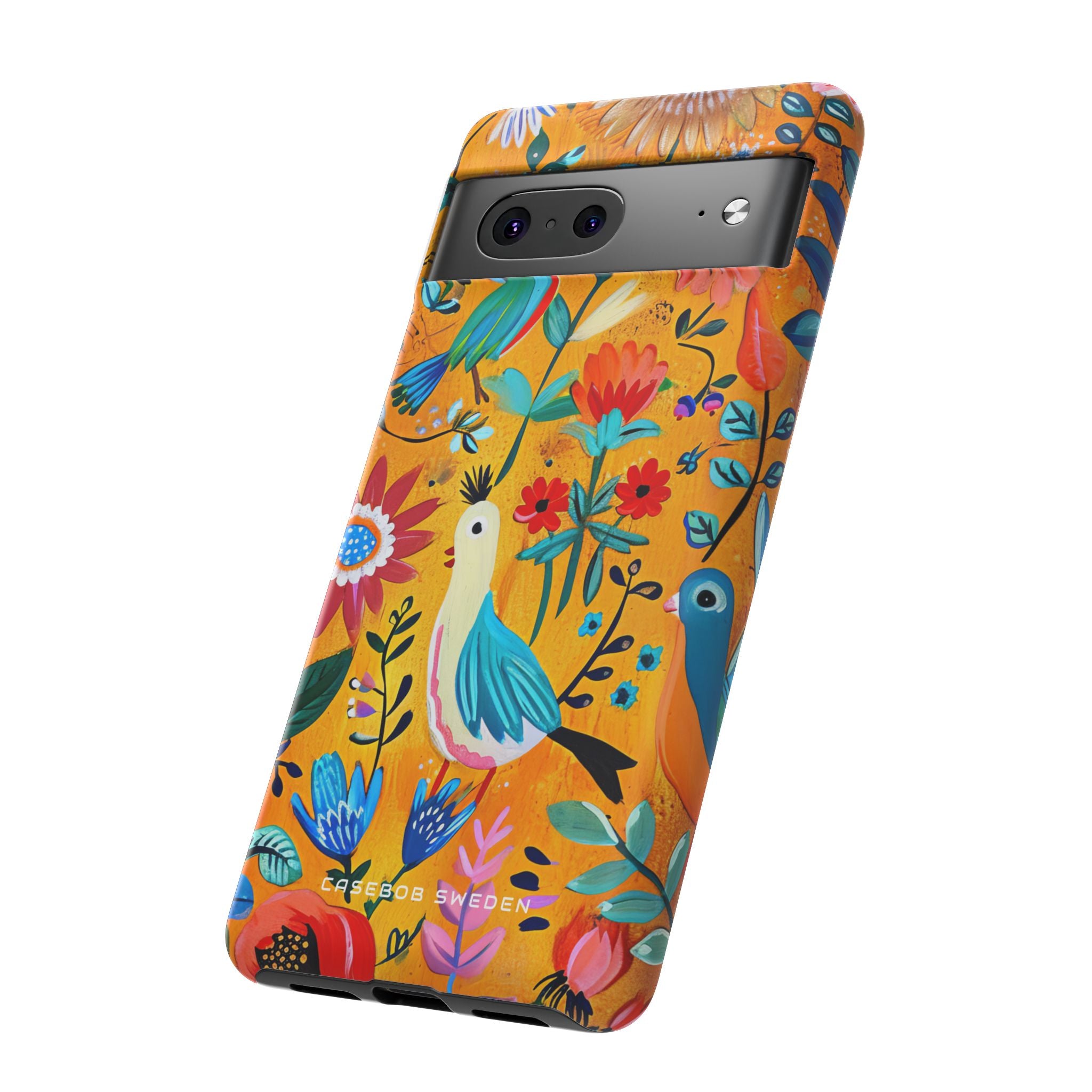 Whimsical Vintage Nature Harmony Google Pixel 7 - Tough Phone Case