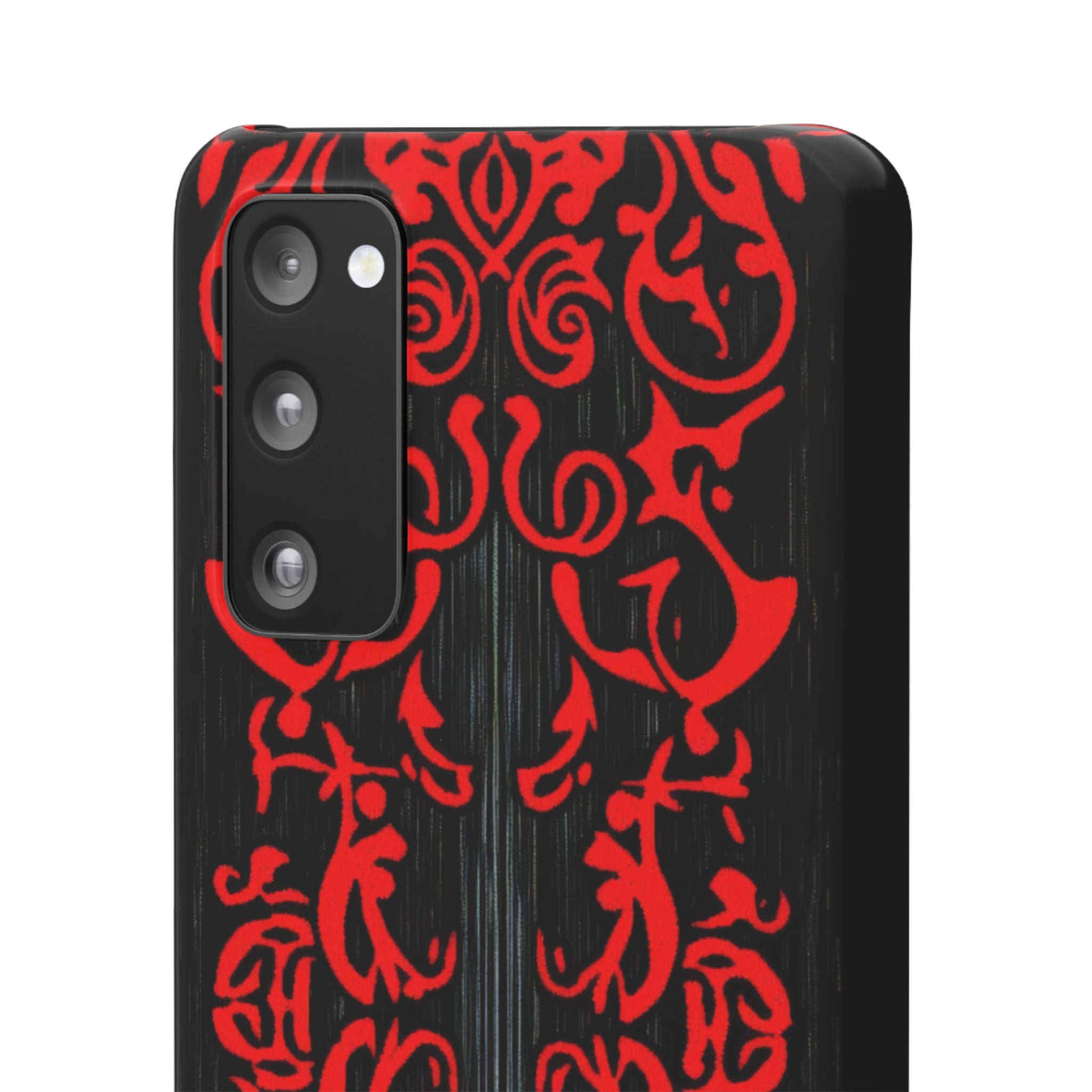 Gothic Crimson Symmetry Samsung S20 - Slim Phone Case