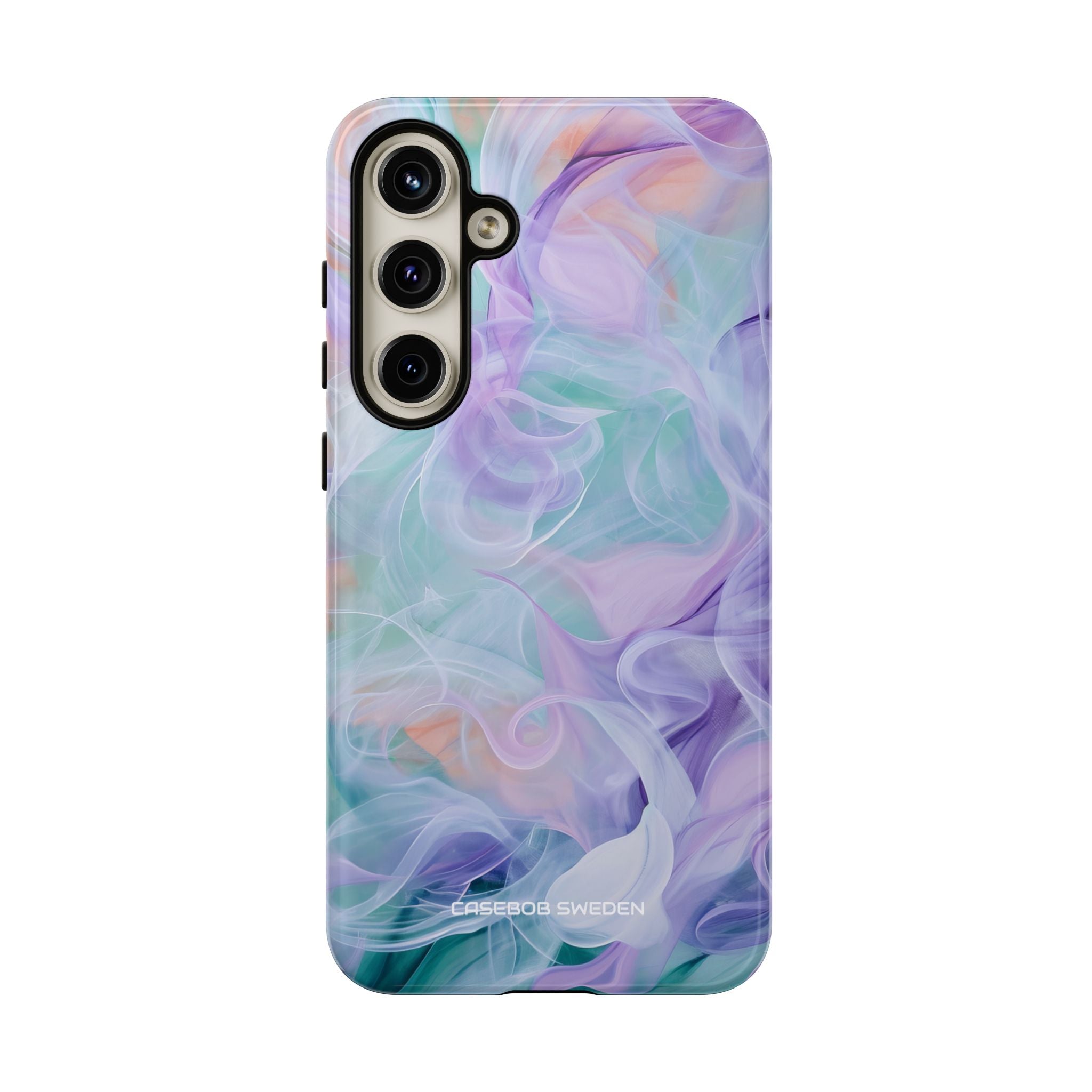 Purple Peach Whirl - Tough Samsung S24 Phone Case