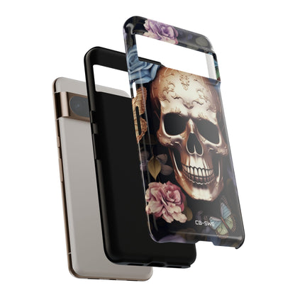 Skull Among Blossoms - Google Pixel Case