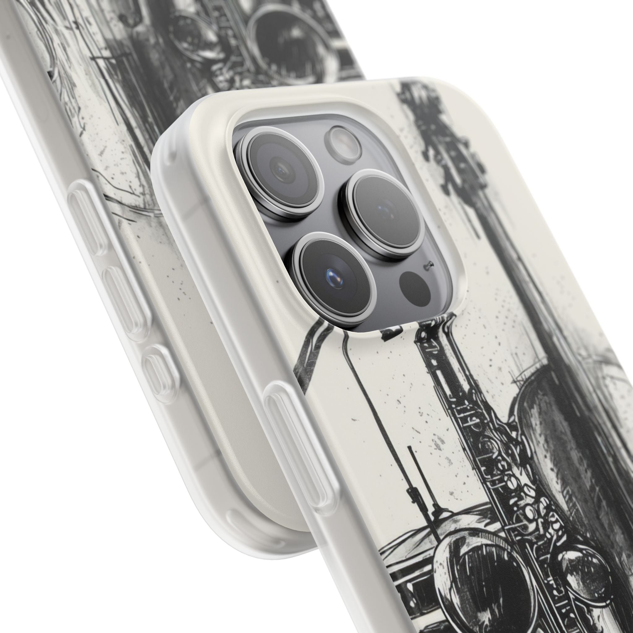 Jazz Ink Expressions | Flexible Phone Case for iPhone