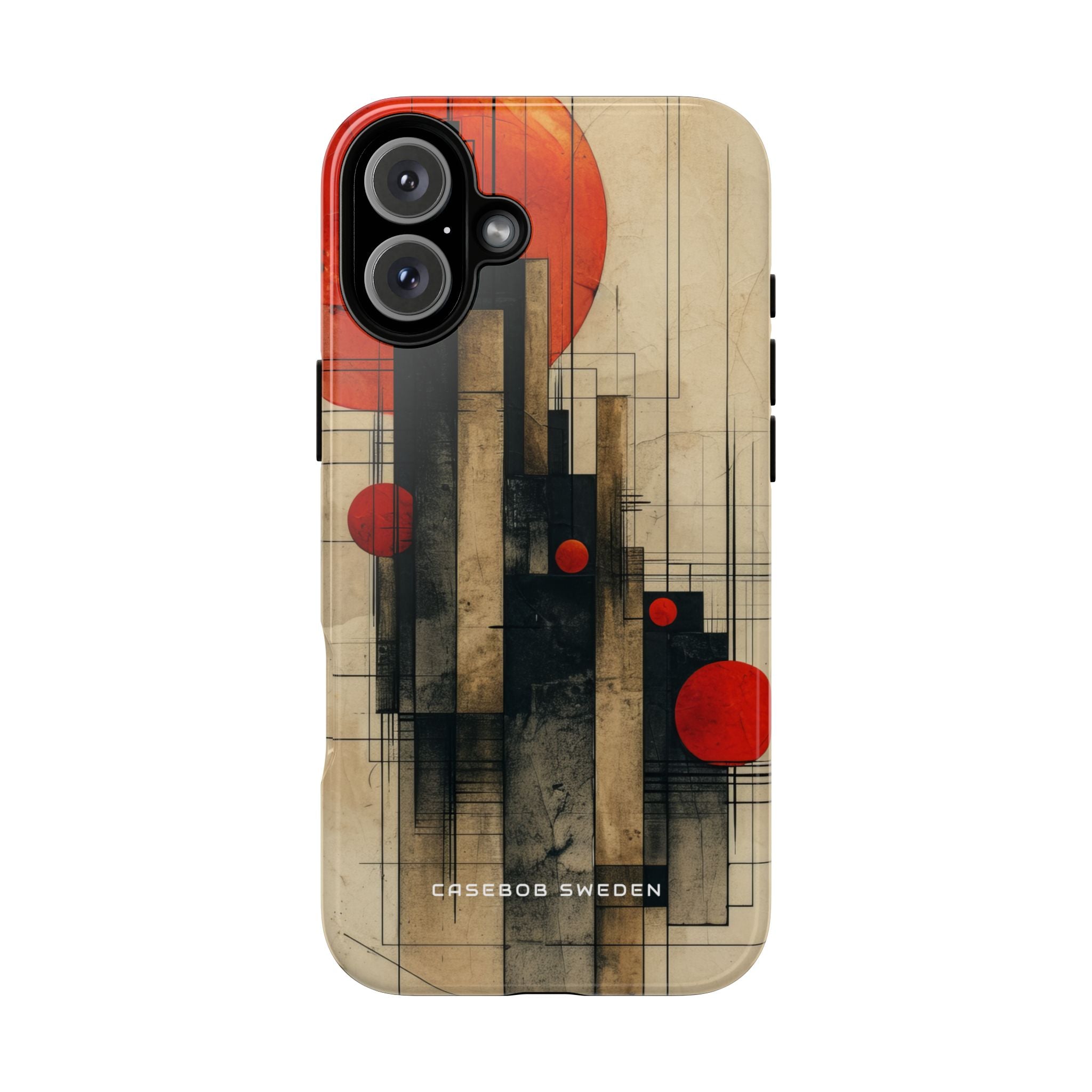 Vintage Geometric Harmony iPhone 16 - Tough Phone Case