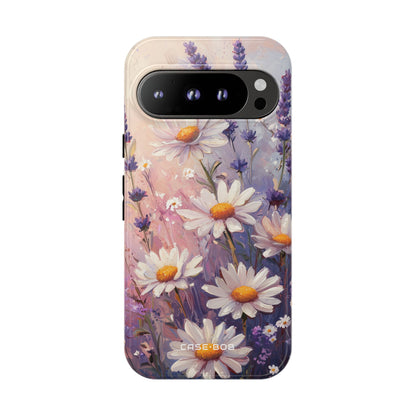 Daisy Lavender Bloom Google Pixel 9 Pro Case - Tough