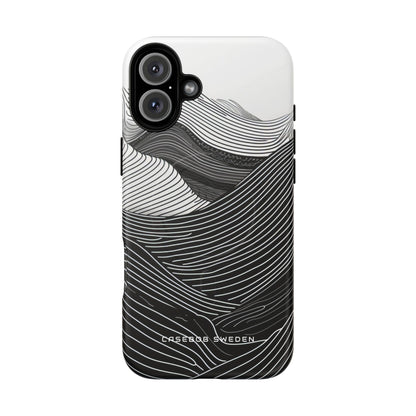 Undulating Horizon Waves iPhone 16 | Tough+ Phone Case