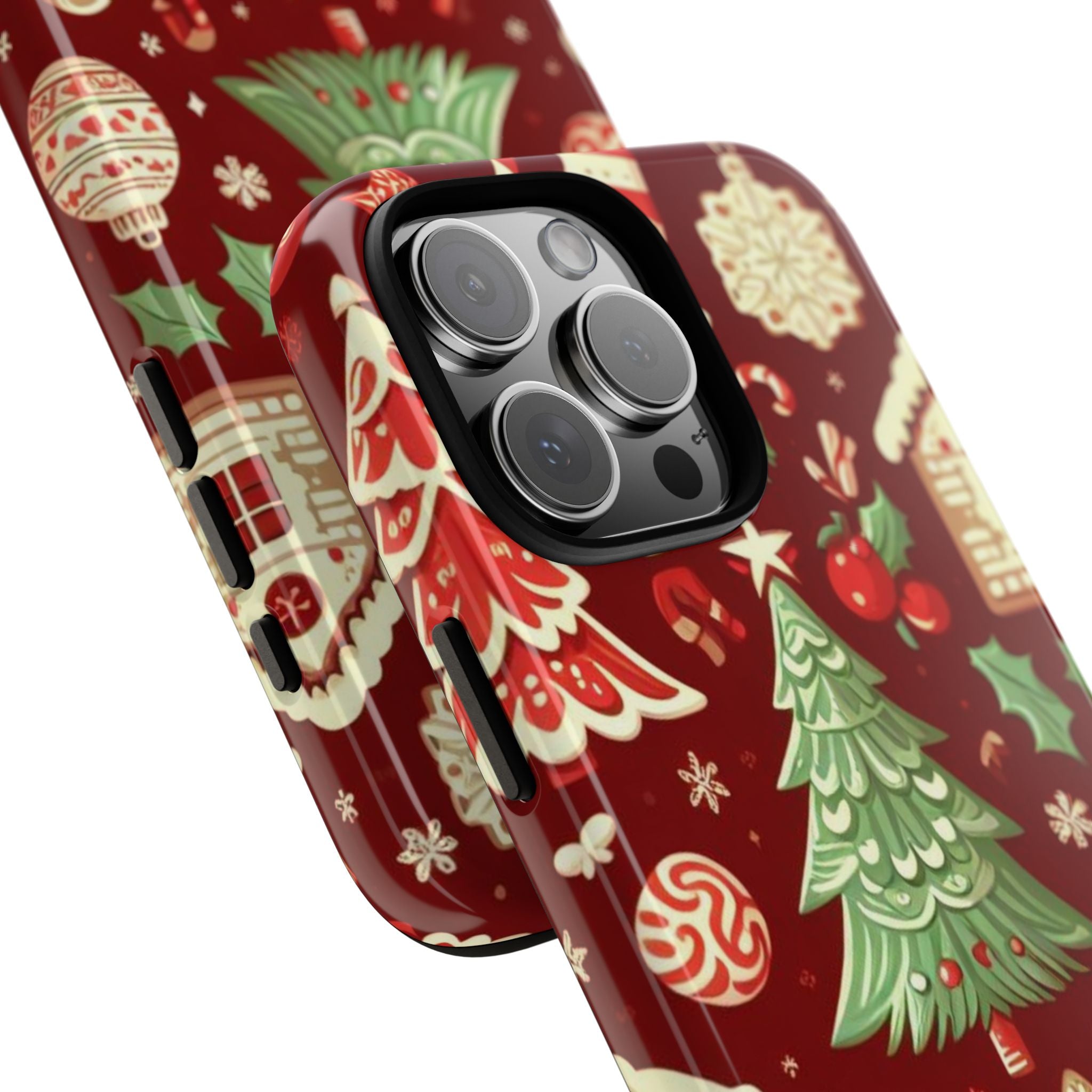 Gingerbread Joy Awaits - iPhone Case