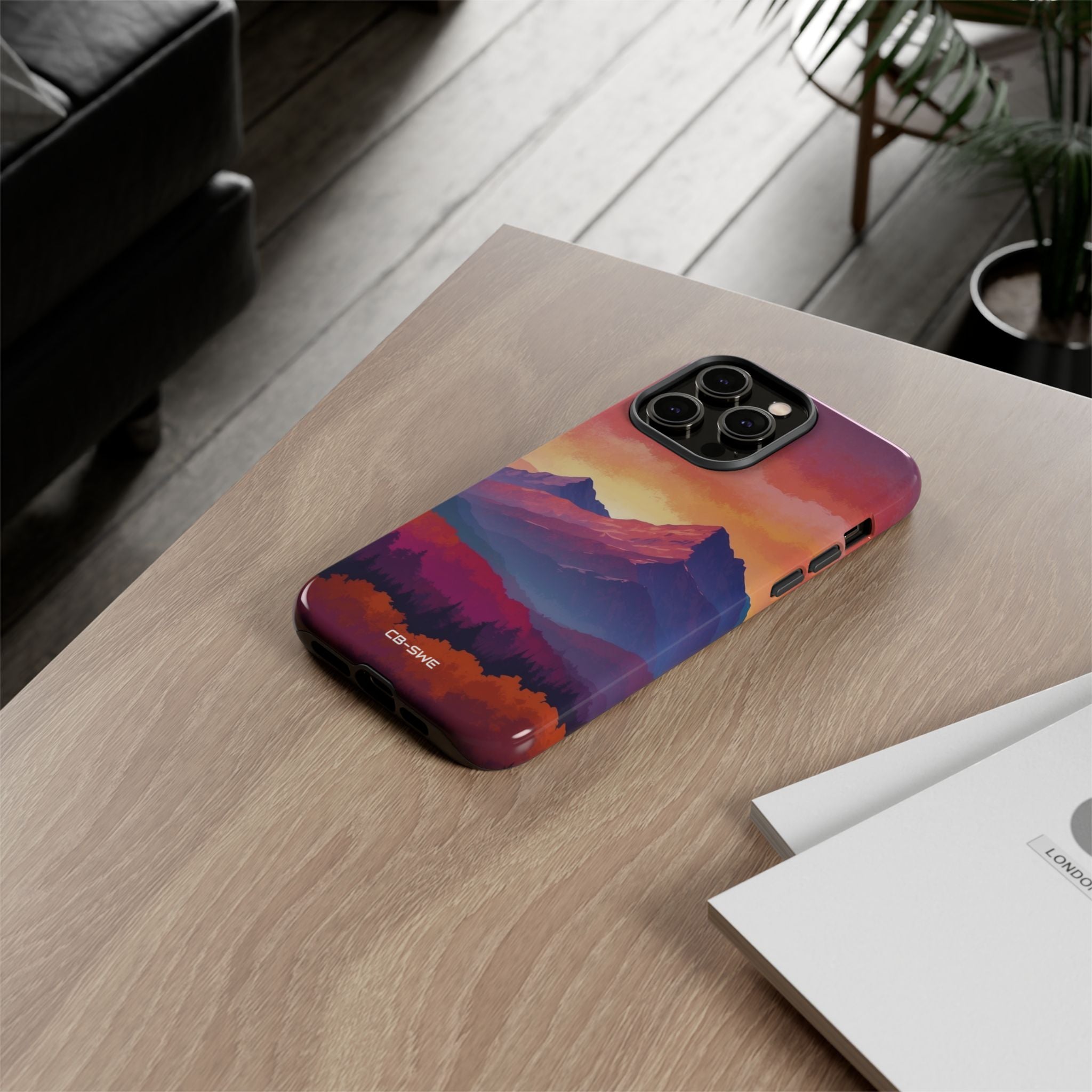 Mountain Peaks Rise - iPhone Case