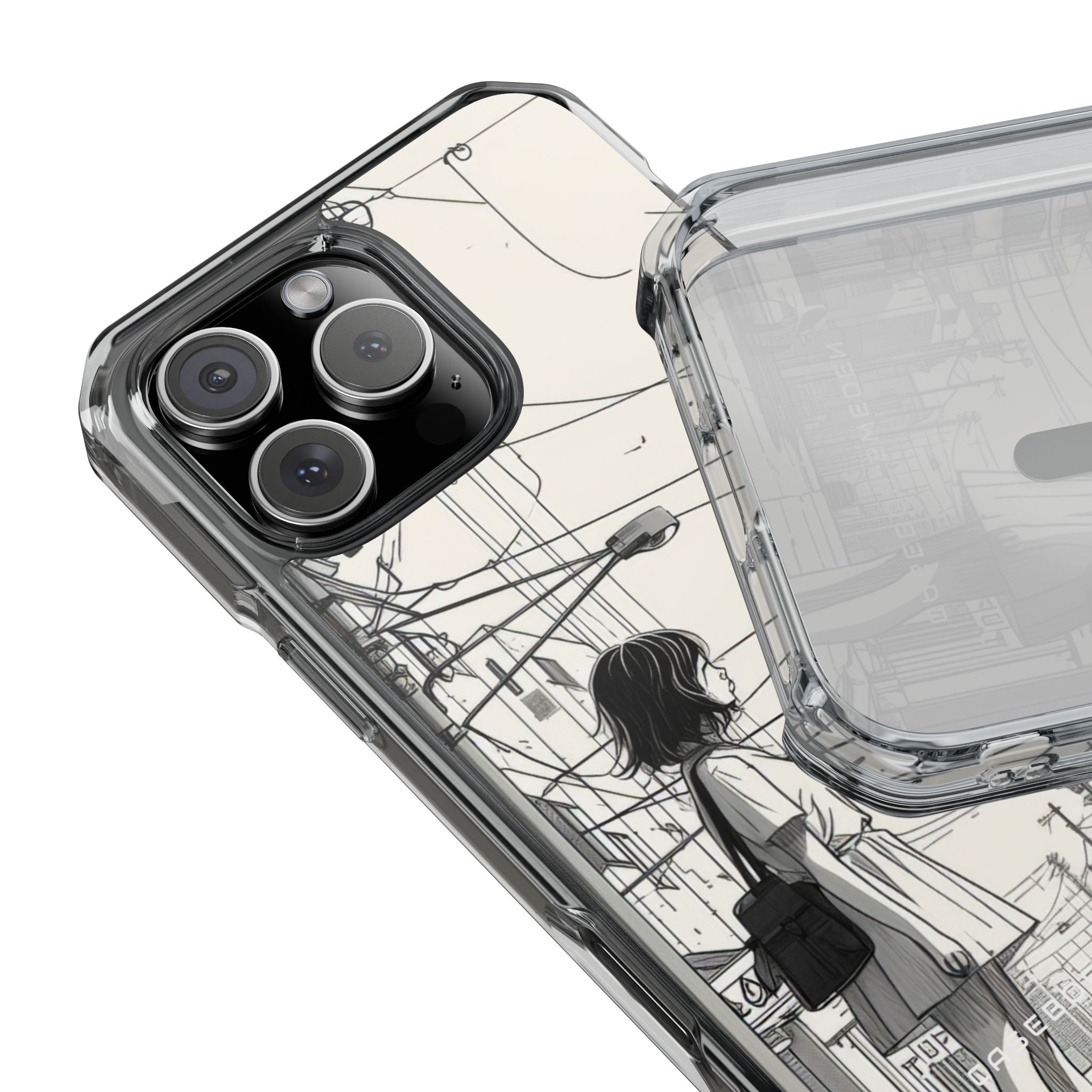 Urban Zen Serenity iPhone 16 - Clear Impact Phone Case