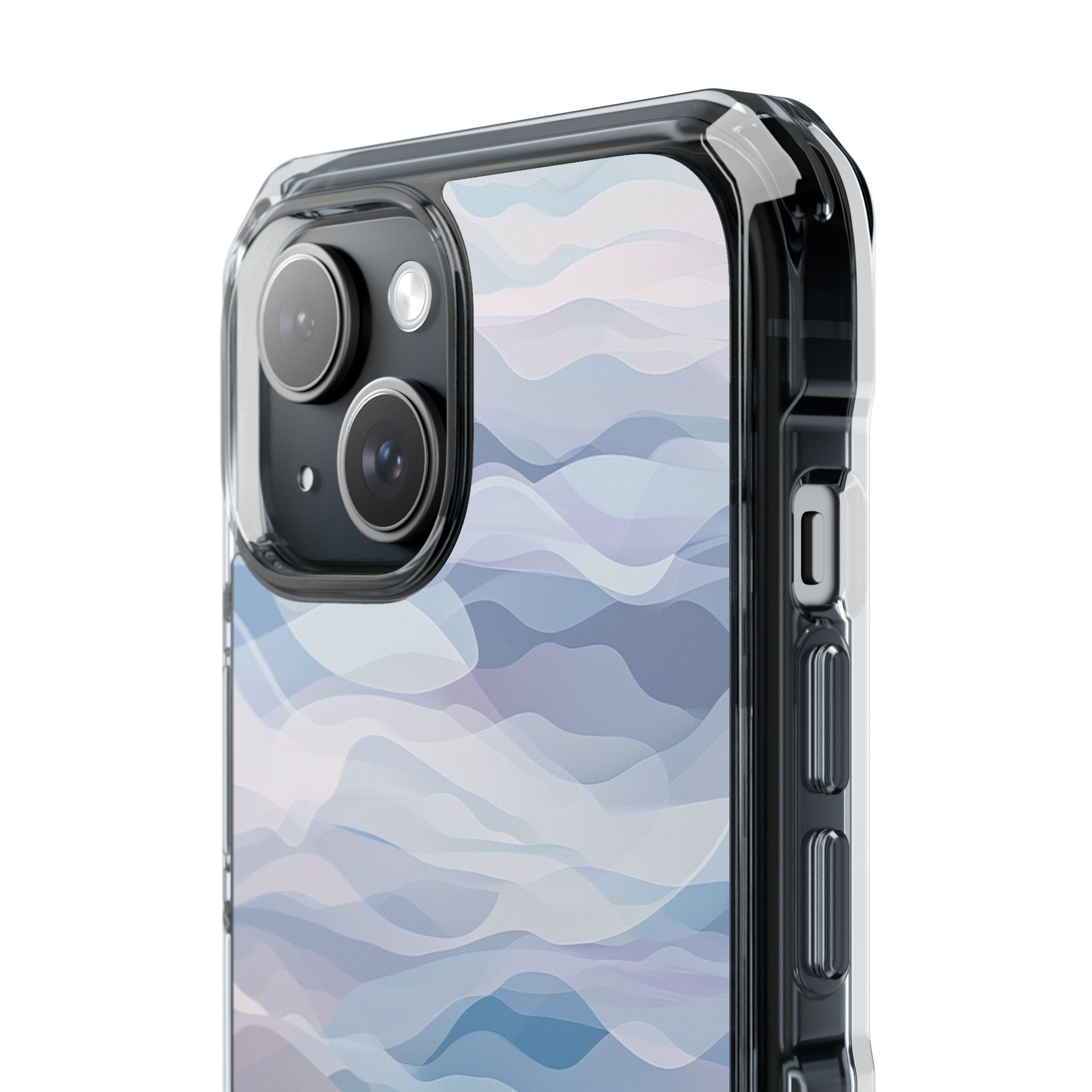 Pantone Serenity  - Clear Impact Case for iPhone