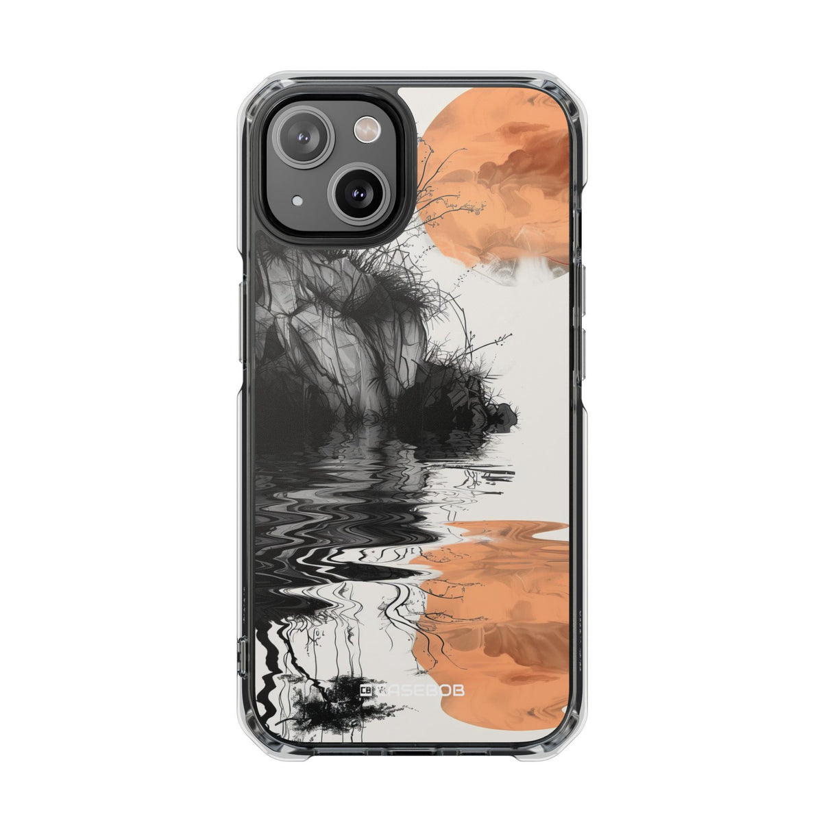 Timeless Serenity - Phone Case for iPhone (Clear Impact - Magnetic)