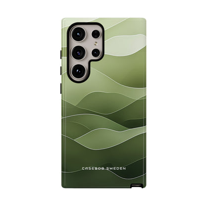 Gradient Emerald Drift Samsung S24 - Tough Phone Case