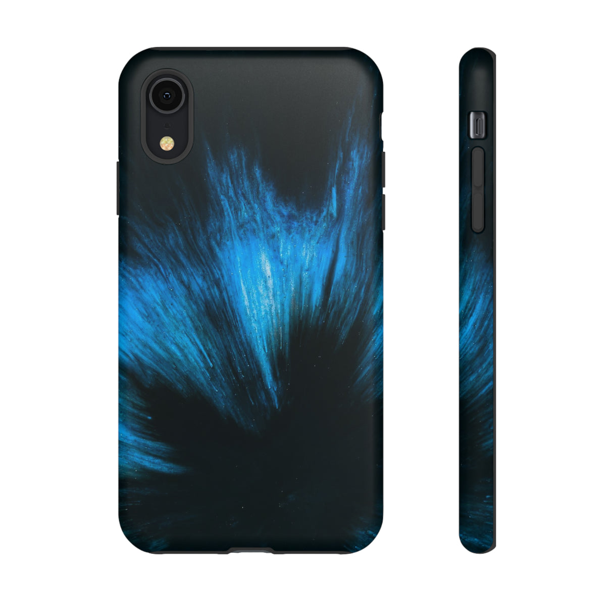 Midnight Shadow Ink Art - Protective Phone Case