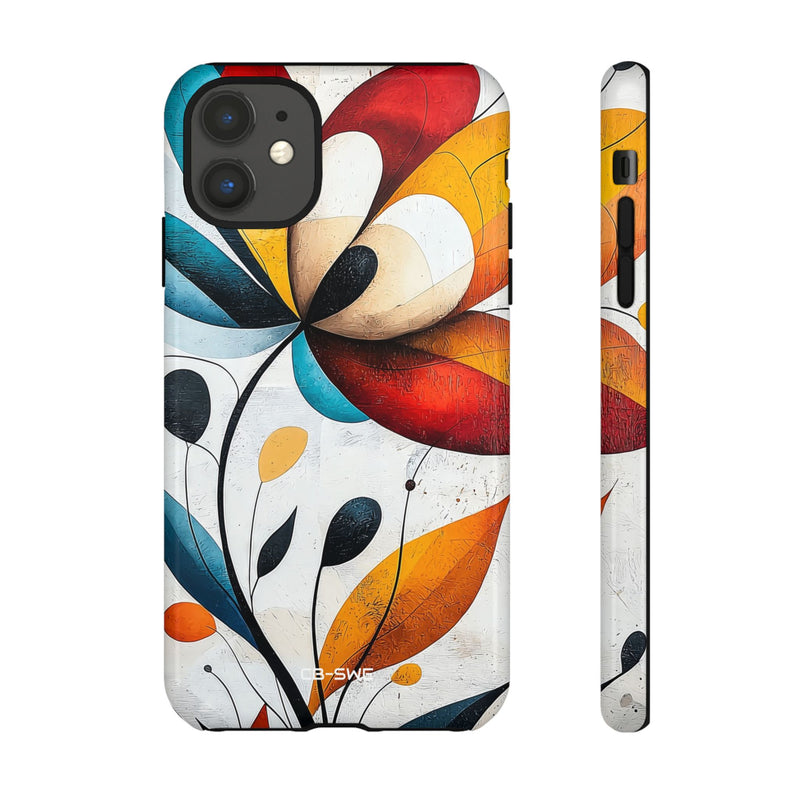 Vibrant Floral Symphony - iPhone Case