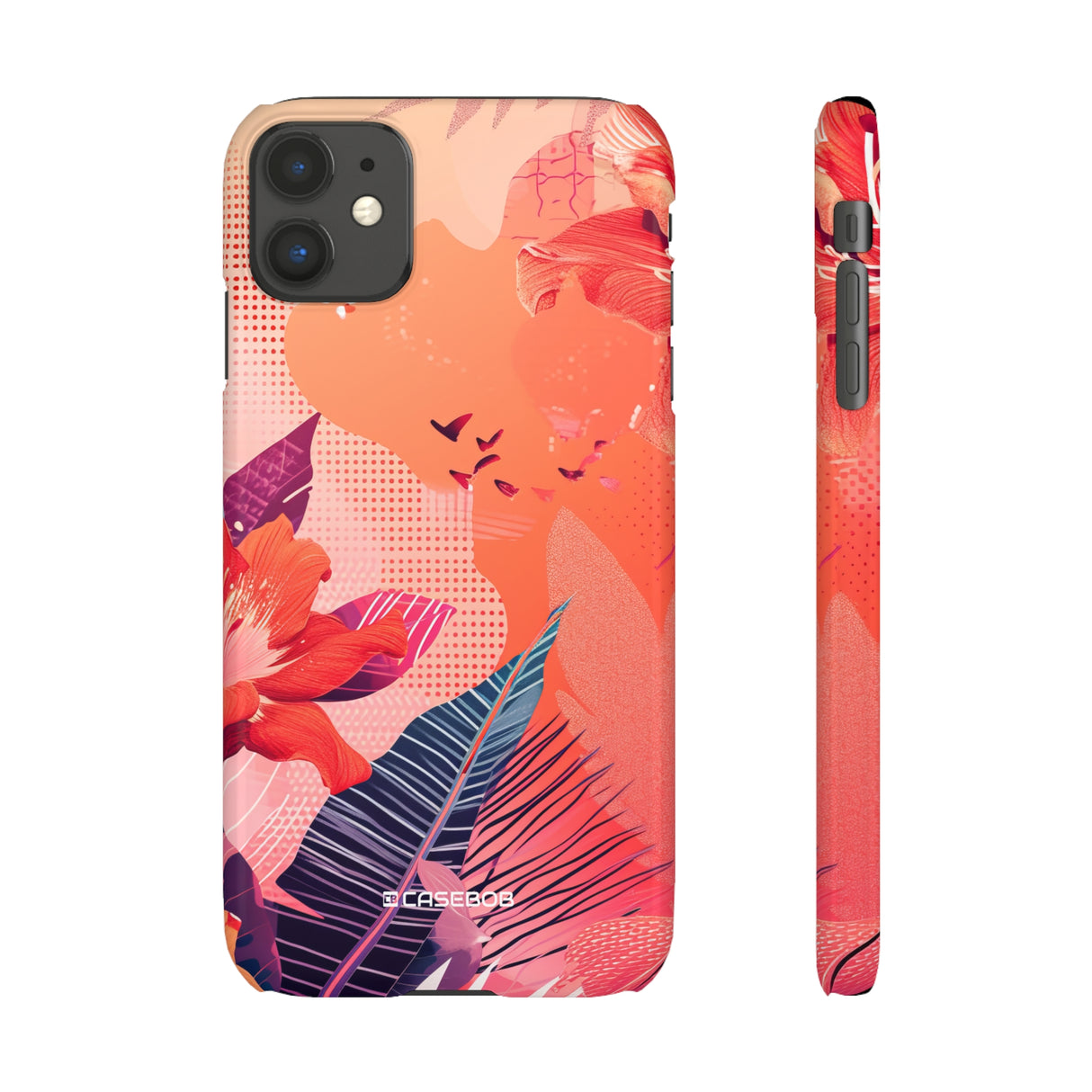 Living Coral Design | Handyhülle für iPhone (Slim Case)