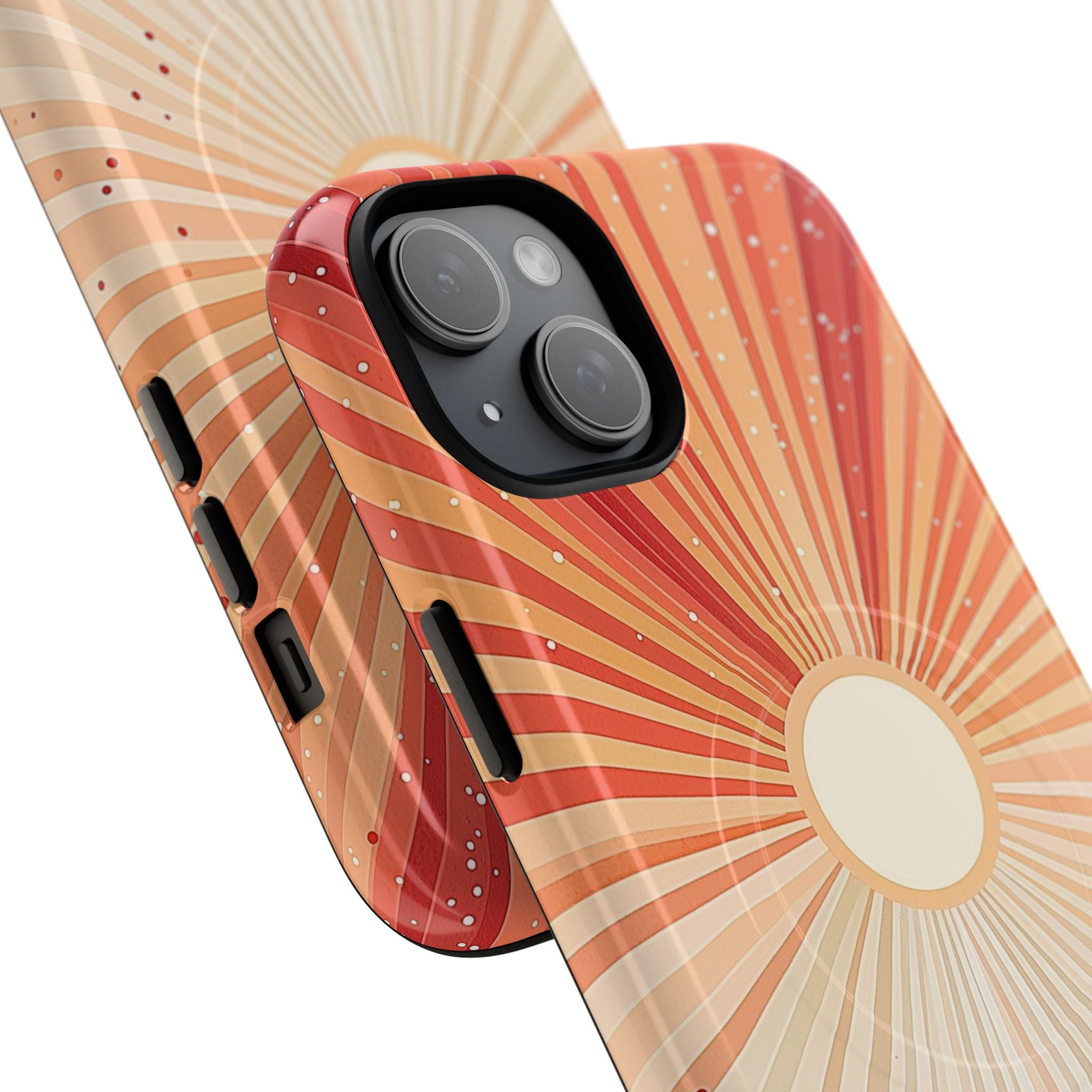 Solar Bloom iPhone 15 Plus Case - Tough+